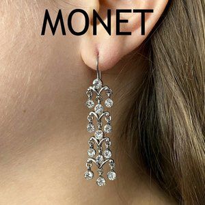 Crystal Drop Earrings - Like New
